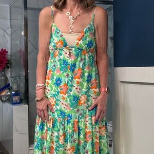 Floral Summer Maxi Dress